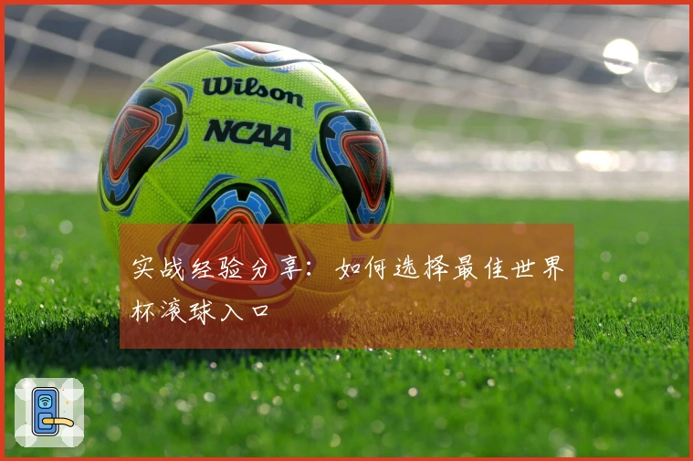 实战经验分享：如何选择最佳世界杯滚球入口